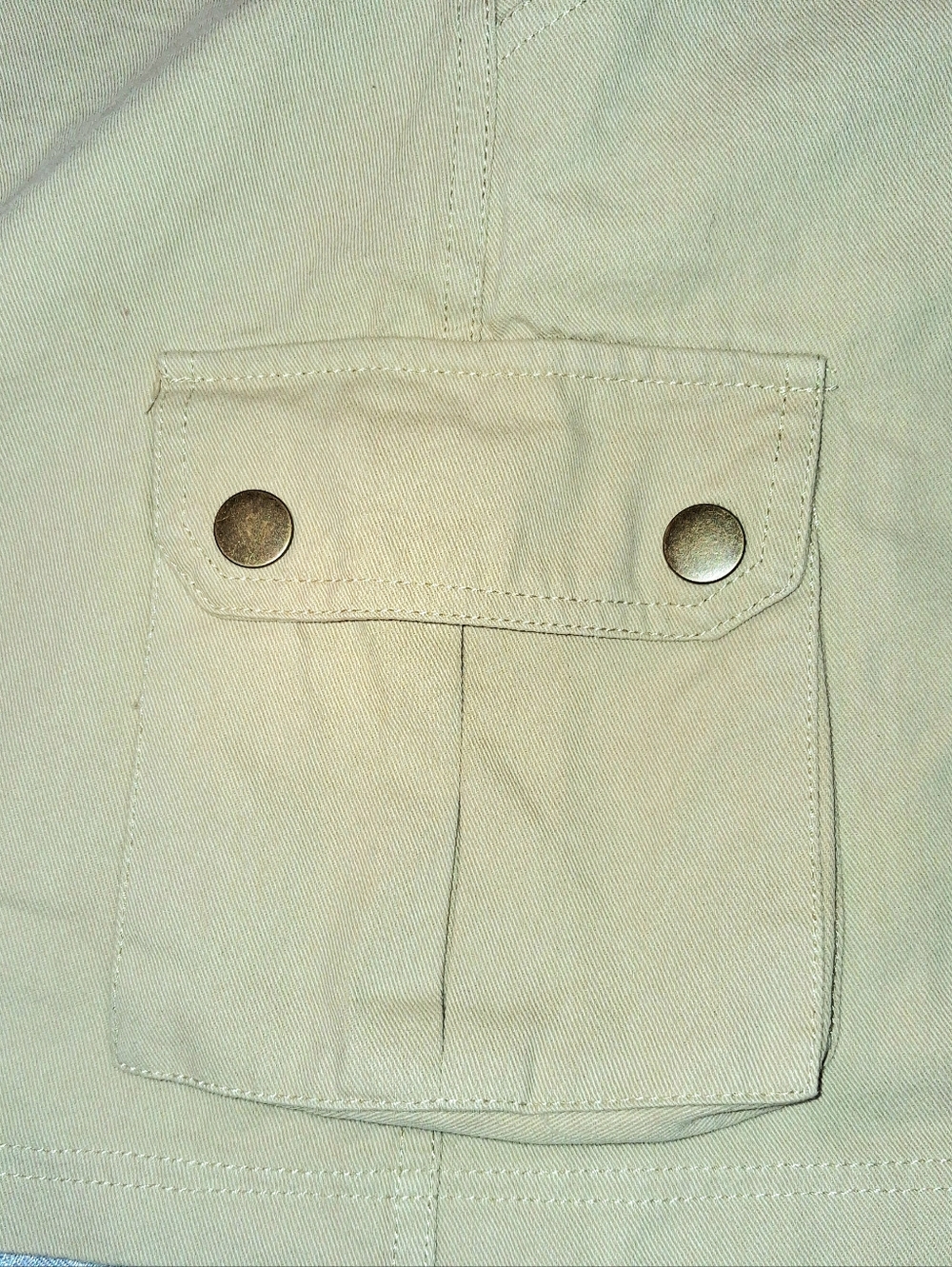 Princess Polly Lydie Cargo Mini Skirt in beige Size 4 New Small Nwt - Picture 9 of 9